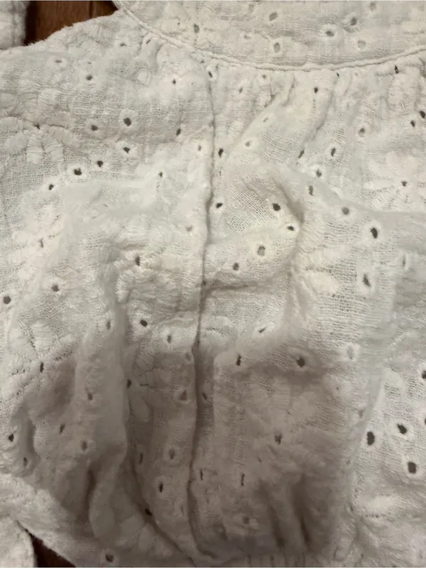 Sky to Moon Eyelet One-Piece backless tank - Image 3