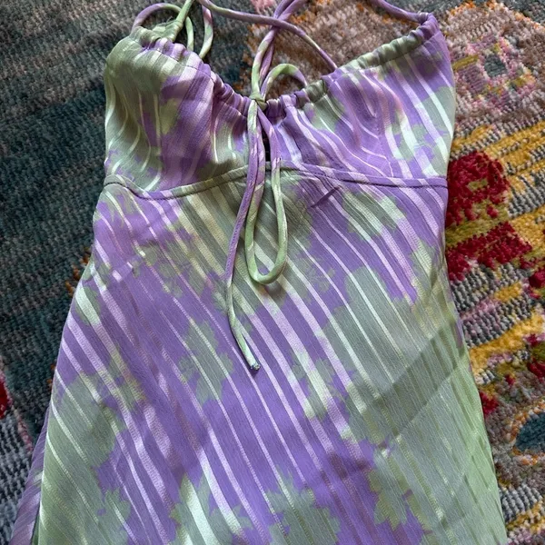 ASOS Pastel Tie-Dye Maxi Dress - Image 3