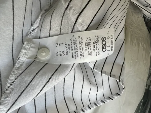 ASOS Stripe Button Down Shirt - Image 5