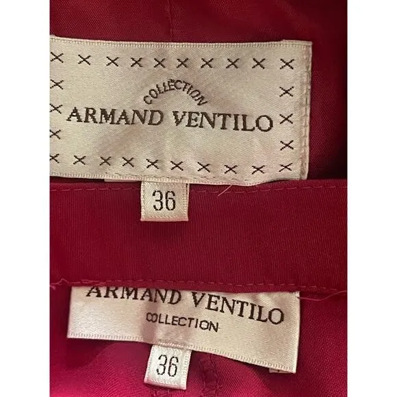 Armand Ventilo Collection Pants Suit Size 6 - Image 11
