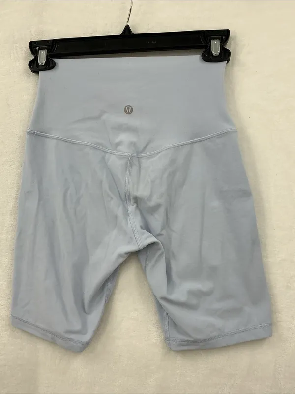 Lululemon High-Waist Light Blue Women’s Bike Shorts 1146 - Image 5