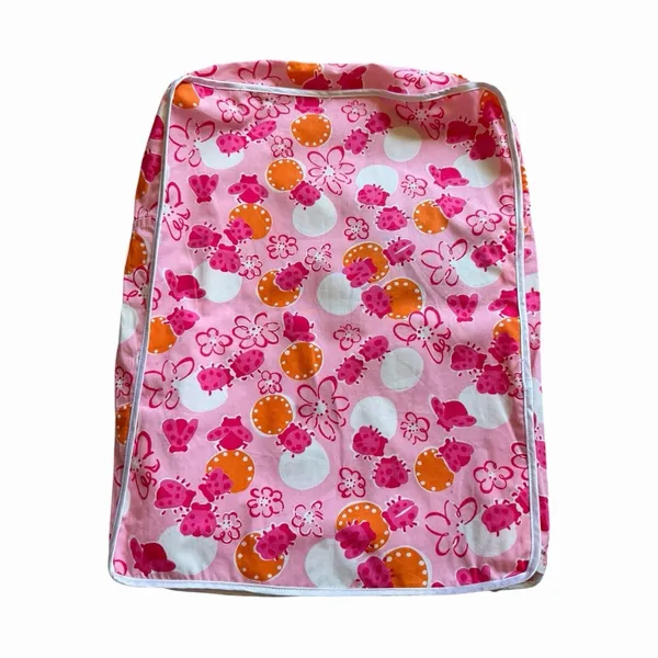 Vintage Lilly Pulitzer Julia Bermuda Ladybug Floral Travel Organizer Bags Set 4 - Image 4