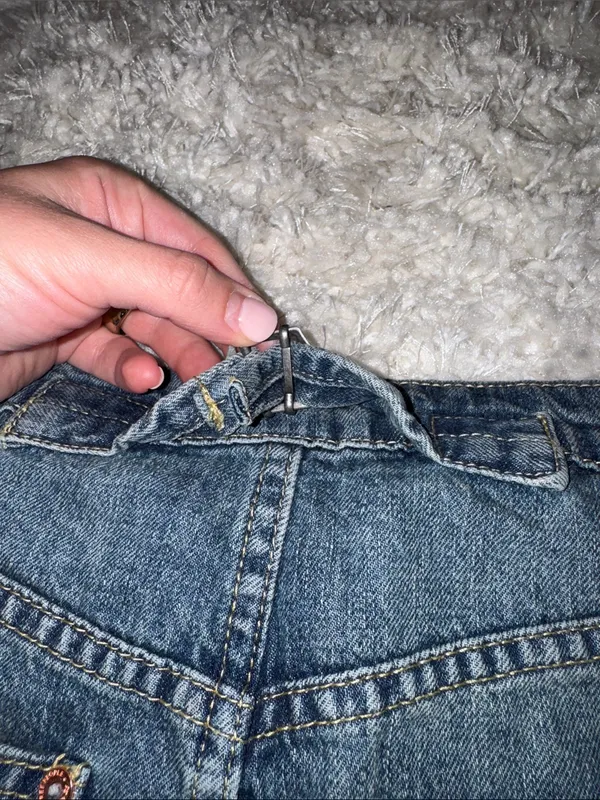 NWT Free People Denim Mini Skirt - Image 7