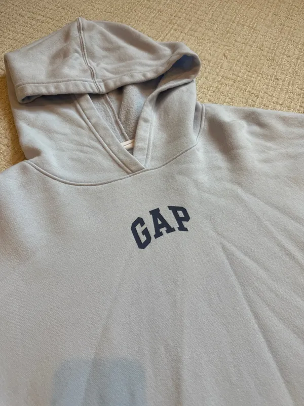 Gap Light Blue Hoodie  - Image 2