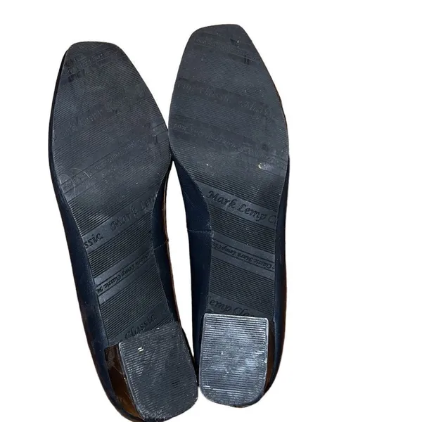 Mark Lemp Classics Blue Leather Shoes Size 9 N - Image 4