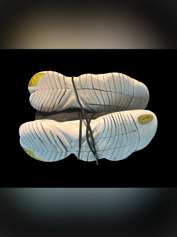 Nike Free RN 5.0 Volt Womens 7.5 Black Running Shoes Sneakers AQ1316-003 Fair - Image 6