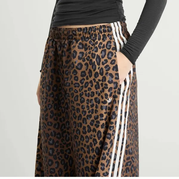 ADIDAS leopard printed oversized track pants - Image 6