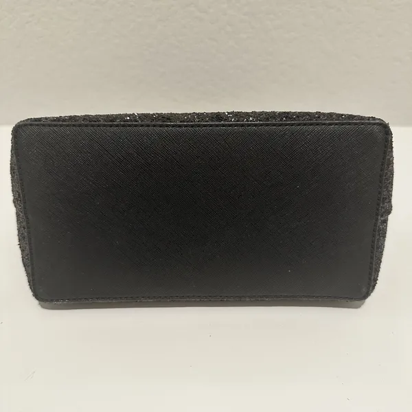 Kate Spade New York Ina Greta Court Black Glitter Handbag Satchel Mini Tote - Image 5