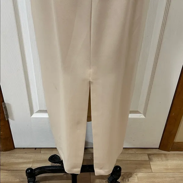 Ceeam/Tan Formal Dress – Talbots Petites Size 8 - Image 8