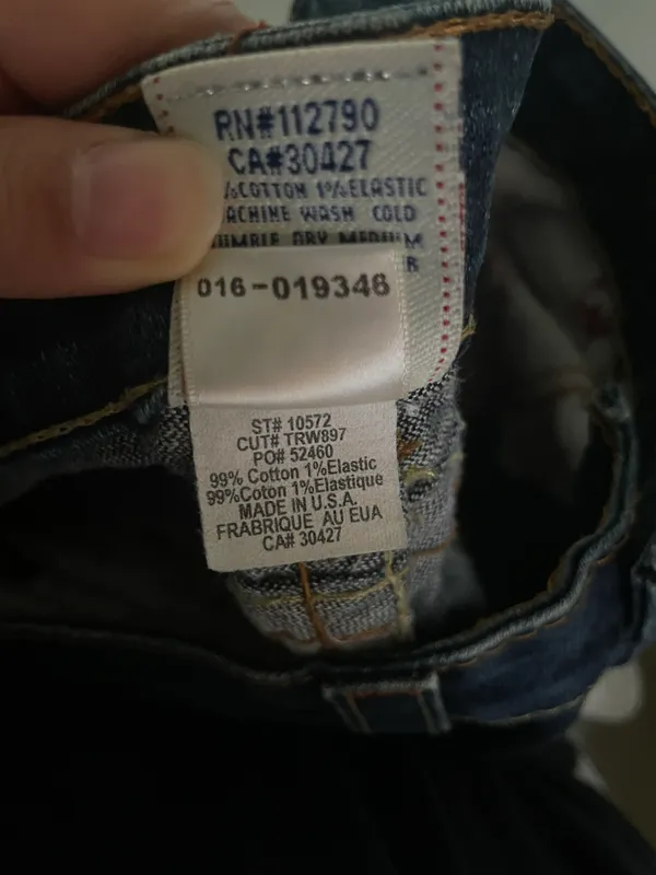 True Religion Low Rise Billy Shade K Vintage Jeans - Image 6