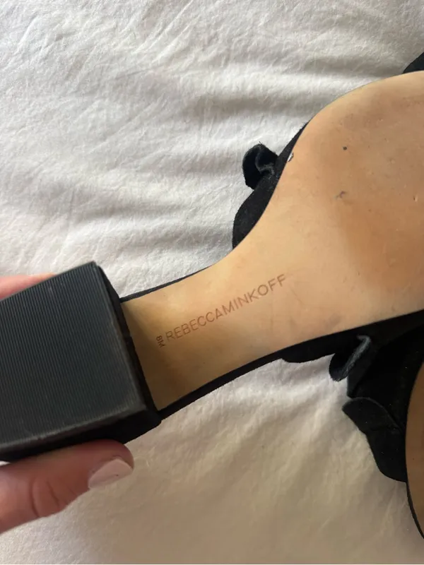 Rebecca Minkoff Isabelle Slide heeled Sandal mules - Image 4