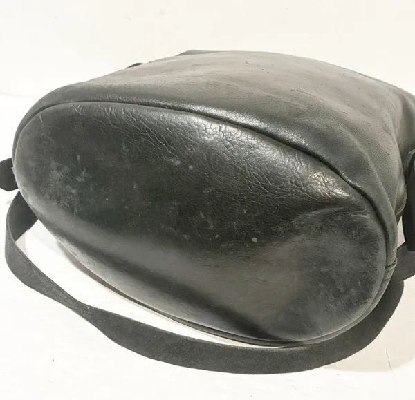 Madewell Black Leather The Transport Bucket Bag Shoulder Bag - Image 5