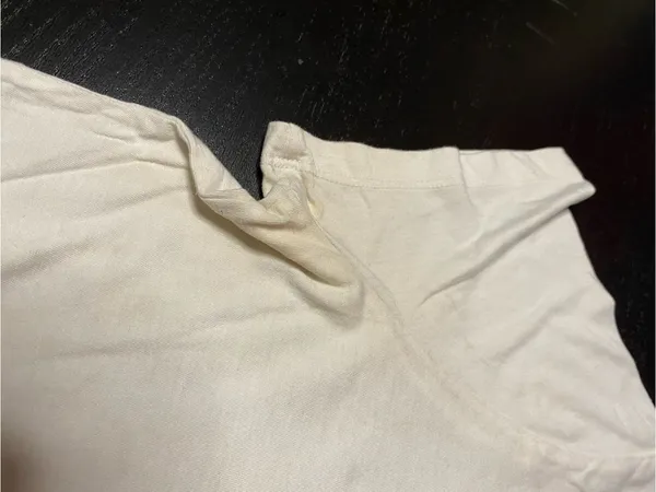 a new day Cream Short Sleeve Crew Neck Tee - Image 4