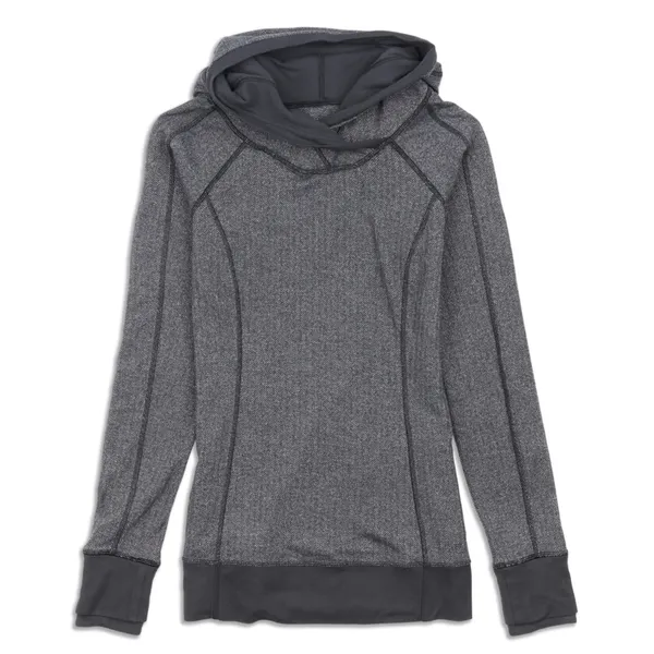 Lululemon Think Fast Pullover Herringbone size 10 - Image 7