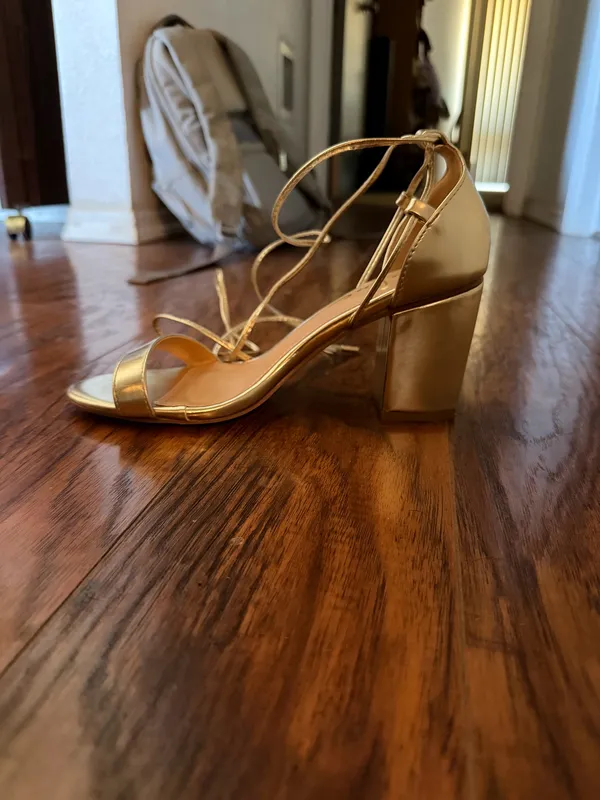 Lulus Lace-Up Heels - Image 4