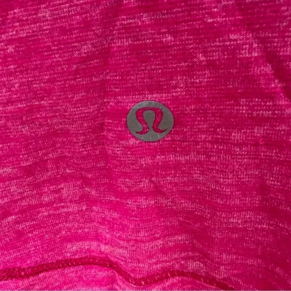 Lululemon Run For Gold Tank Hot Pink Magenta Running Tank Top Sports Bra Size 8 - Image 7