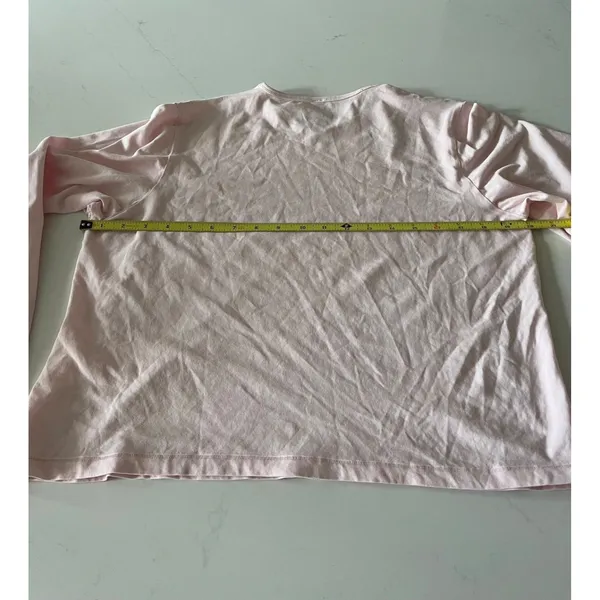 SKIMS New Vintage Crop Long Sleeve in Cherry Blossom 2X - Image 7
