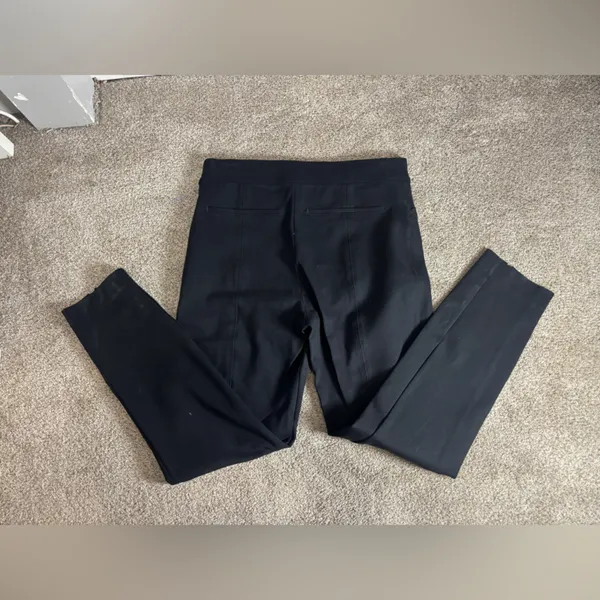 SPANX The Perfect Black Pant Ankle Backseam Skinny Pull On Ponte Travel Large - Image 12