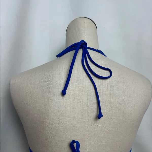 No boundaries Blue Halter Bikini Top large NWOT - Image 3