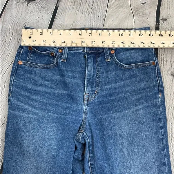 Madewell Cali Demi-Boot Jeans in Fleetwood Wash size 26 - Image 11