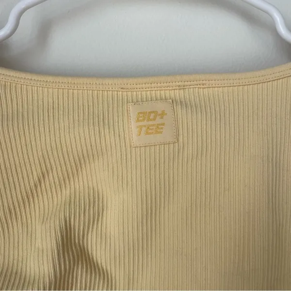 Bo + Tee Ribbed Long Sleeve Active Crop Top - Image 7
