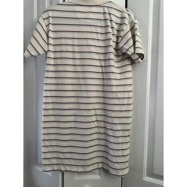 Faherty Women's Striped Polo Shirt Dress - Short Sleeve Casual Small‎ - Image 10