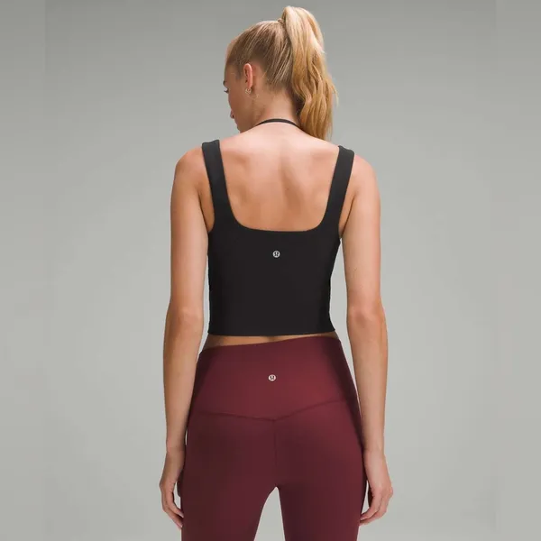 Lululemon Align Removable Strap Tank Top-Black- Size 8 - Image 4