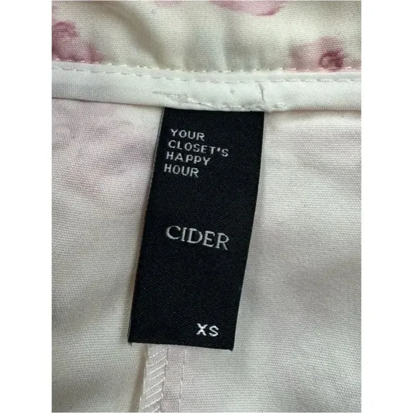 Cider Ruffle Floral Tiered Mini Skirt Skort Women’s XS - Image 2