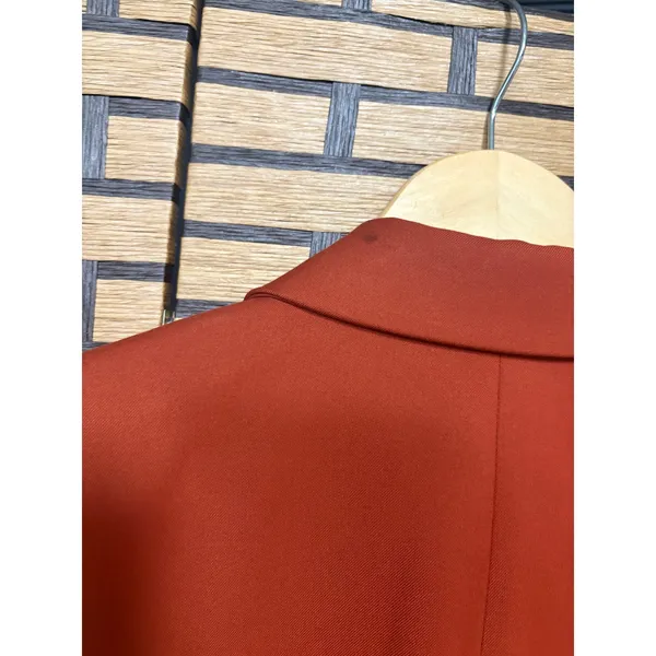 Alex Marie Burnt Orange‎ Blazer Size 6 - Image 5