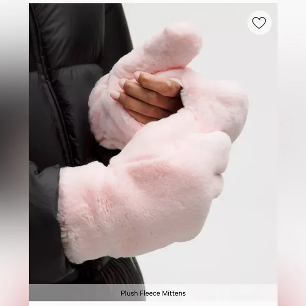 NWT Plush Fleece Mittens STMI / L/ XL - Image 3