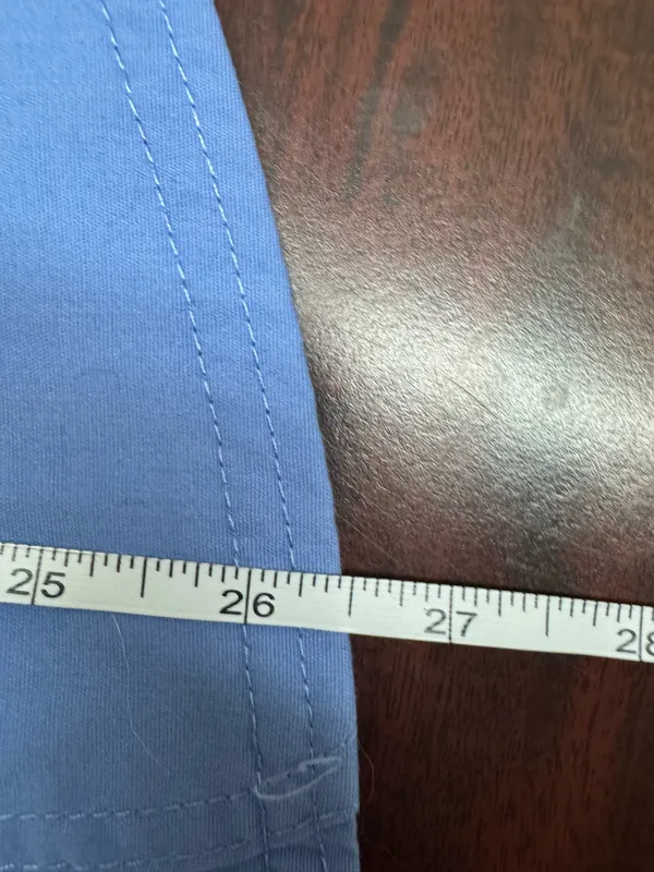 Scrubstar Cecil Blue Scrub Top Size Medium - Image 6
