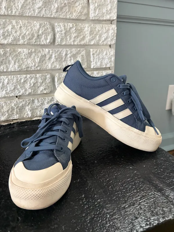 Adidas Blue Women’s Shoes - Image 3