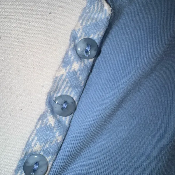 L.L.Bean Henley long sleeve top - Image 5