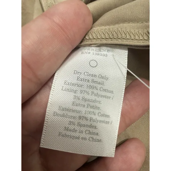 Everlane Women’s Brown Double Breasted Belted Trench Coat Long Jacket Size XS - Image 16