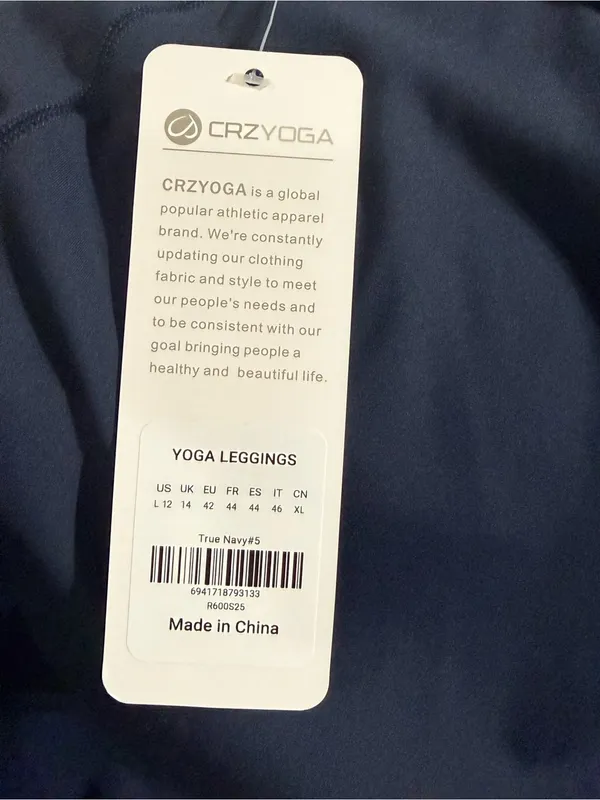 CRZ Yoga leggings size Large NEW - Image 9