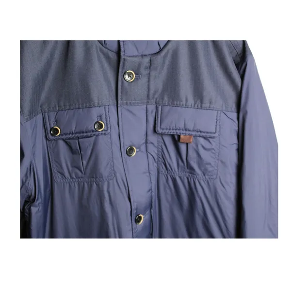 NEW UNTUCKit Lightweight Navy Blue Nylon Jacket Coat Women's XL‎ - RODIER - Image 5