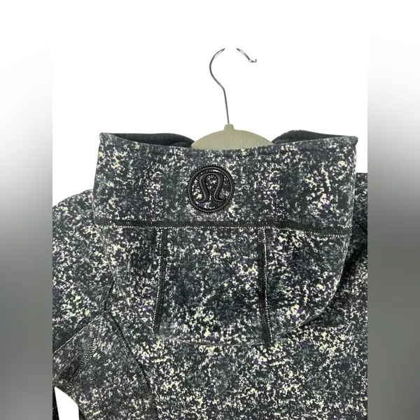 Lululemon‎ Scuba Hoodie II Rocky Road Sand Dune Storm Grey Black Size 4 Zip up - Image 7