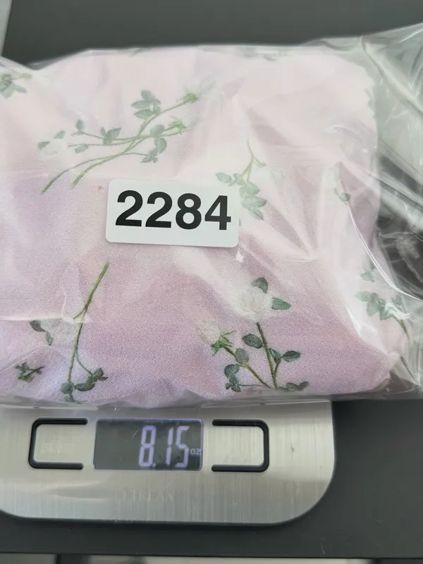 Aritzia Sunday Best Delilah Mini Dress Lilac Bloom Floral Pink Size Small - Image 9