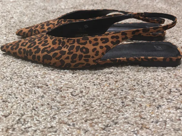 H&M Slingback Flats leopard print - Image 3