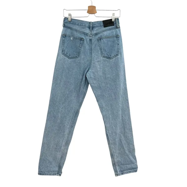 Unif High Rise‎ Tapered Mom Jeans Light Wash Denim Blue Women’s Size 27 - Image 11