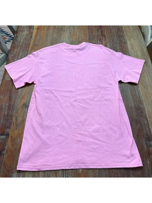 He's a Ten But in Pesos Graphic Tee Pink Medium - Image 7
