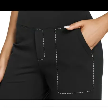 Amazon G4Free Women's High Waist Wide Leg Yoga Pants - Image 5
