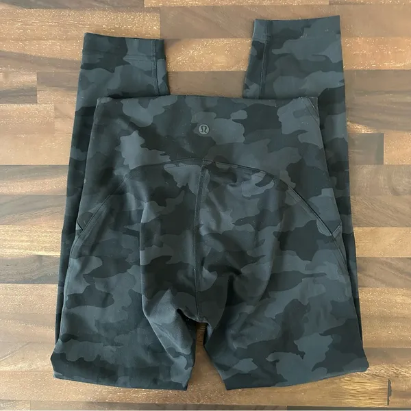 Lululemon Camo Black Leggings - Image 3