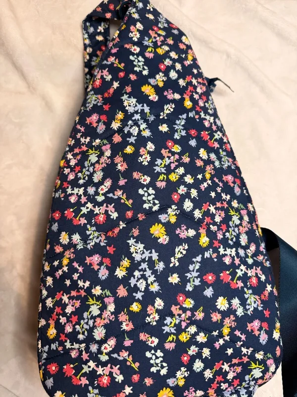 Vera Bradley Essential Sling Backpack in Scattered Wildflowers Pattern - Image 5