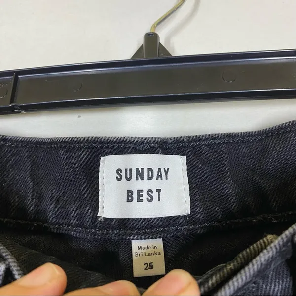 Aritzia Sunday Best Jupiter Straight Leg Jean Size 25 - Image 6