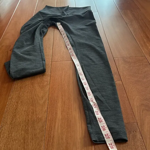 Lululemon‎ Wunder under high rise tight luxtreme 28" Heather Black Leggings 4 - Image 11