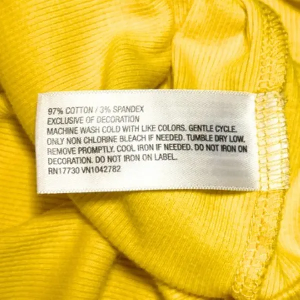 A New Day Slim Fit Yellow Tank Top Women's Large - Image 6