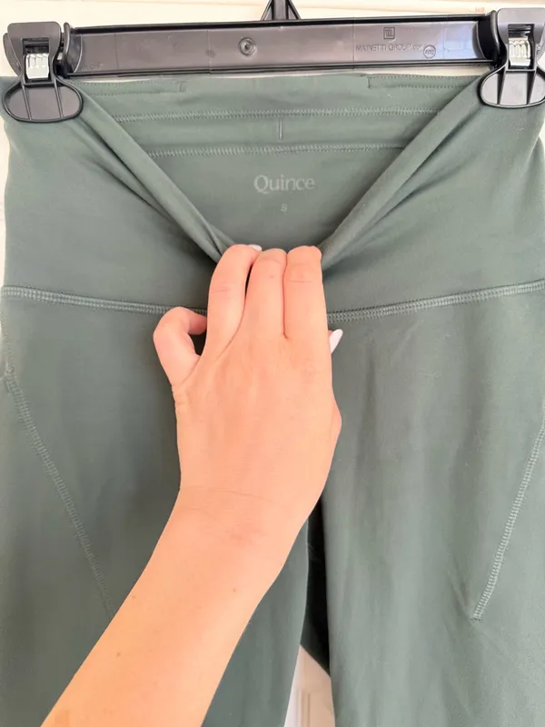 Quince Power-Up High-Rise‎ Training Pocket Legging Green Size S Yoga Pilates - Image 9