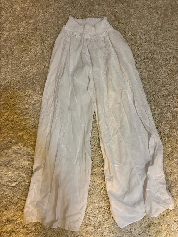 Blanco By Nature Linen Pants White Size XL - Image 2