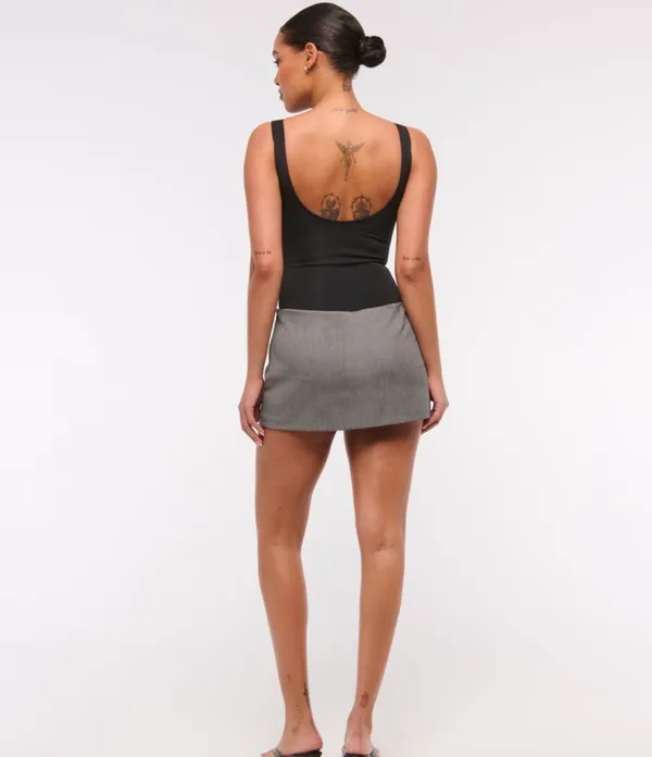Princess Polly Black Backless Body Suit - Image 2